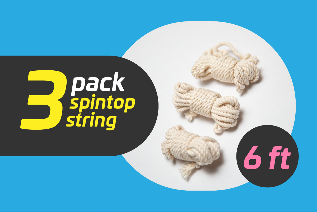 3 Pack Spintop String (Trompo String) – Spinaverse