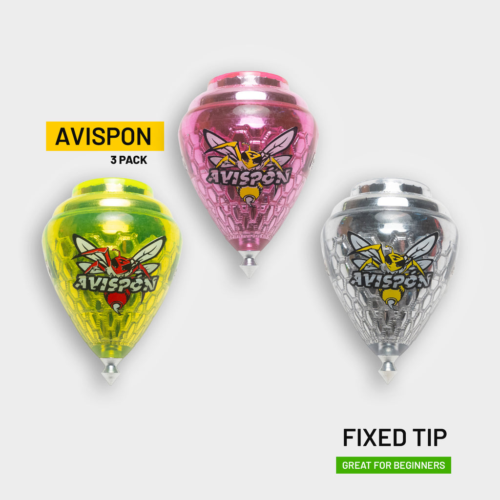 Avispon Spintop 3 Pack
